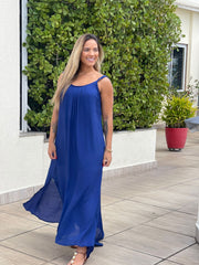 Vestido Aurora - Azul