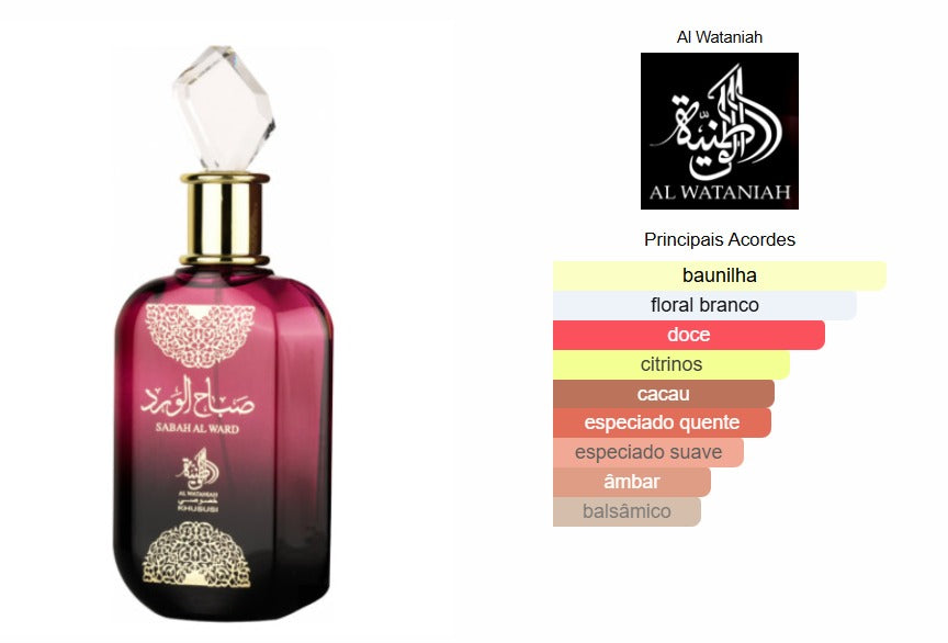 Sabah Al Ward Al Wataniah Eau de Parfum - 100ml