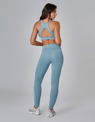 Legging Fuso com Bolso Movement Azul Mirante